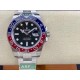 ROLEX 劳力士 GMT格林尼治型 尺寸40mm！精钢表壳表链，蓝宝石镜面，超级夜光，双向陶瓷旋转表圈，原装折叠扣！