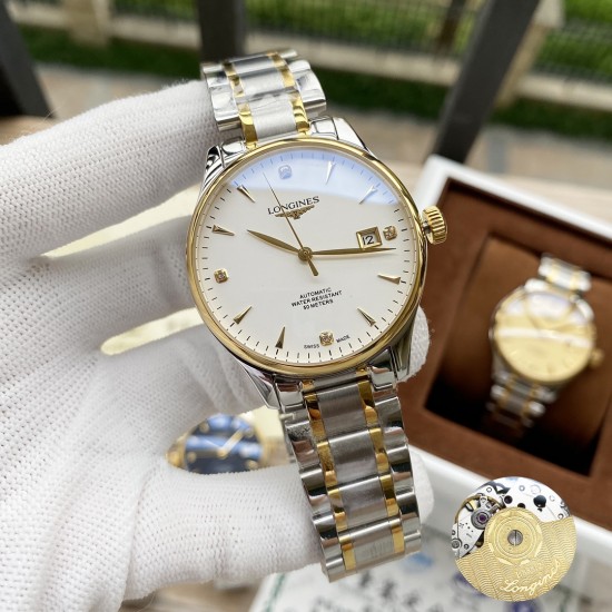 浪琴 Longines 精品男士腕表,经典大三针设计,尊贵大气,绅士风范,卓越品质,热卖全城。采用进口西铁城机械机芯(零返修),顶级316精钢表壳表带,矿物质超强镜面,尺寸40*12 浪琴 Longines 精品男士腕表,经典大三针设计,尊贵大气,绅士风范,卓越品质,热卖全城。采用进口西铁城机械机芯(零返修),顶级316精钢表壳表带,矿物质超强镜面,尺寸40*12