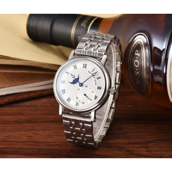 BREGUET 4434 宝玑Classique 腕表系列!探索宝玑悠久璀璨的历史,徜徉于引人入胜的宝玑世界!缔造完美制表技术的典范——走时精确、显示清晰、线条优雅。此纤薄腕表系列,配备自动上链机芯,均忠实于宝玑一贯秉承的技术理念、卓越工艺与传统价值。全新小秒+24小时半圆型日月星辰显示,搭配钢蓝指针,40cm尺寸,全新上市! BREGUET 4434 宝玑Classique 腕表系列!探索宝玑悠久璀璨的历史,徜徉于引人入胜的宝玑世界!缔造完美制表技术的典范——走时精确、显示清晰、线条优雅。此纤薄腕表系列,配备自动上链机芯,均忠实于宝玑一贯秉承的技术理念、卓越工艺与传统价值。全新小秒+24小时半圆型日月星辰显示,搭配钢蓝指针,40cm尺寸,全新上市!
