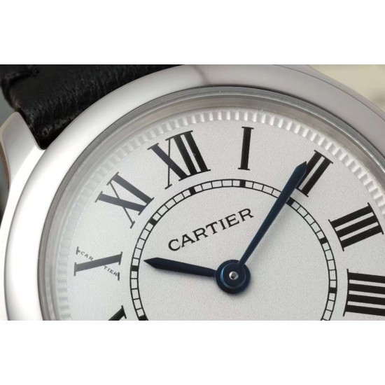 新款——AF卡地亚Cartier伦敦中号系列，瑞士石英机芯、搭载快拆表带
