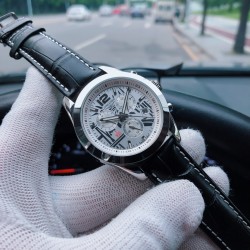 SJ出品 浪琴-LONGINES X3 独家首发-----简约风格 经典文艺 唯美创作机芯:顶级多功能全自动机械表壳:顶级版316L精钢玻璃:高硬度矿物质水晶玻璃表扣:皮带原装扣 直径:原装尺寸40mm12mm完美呈现 品质上乘，手感独特 三杰精致推荐男士机械腕表 SJ为你精心挑选超真实实物图拍摄