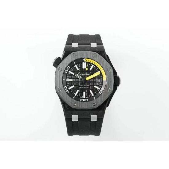 AP 爱彼 皇家橡树离岸型系列(AUDEMARS PIGUET ROYAL OAK OFFSHORE)15706AU.OO.A002CA.01腕表,搭载订制Cal.3120自动机械机芯 双面蓝宝石 碳纤维壳套 黑色陶瓷把头 42mm AP 爱彼 皇家橡树离岸型系列(AUDEMARS PIGUET ROYAL OAK OFFSHORE)15706AU.OO.A002CA.01腕表,搭载订制Cal.3120自动机械机芯 双面蓝宝石 碳纤维壳套 黑色陶瓷把头 42mm