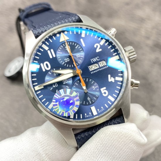 【出货实拍】zf厂新品 万国IWC 飞行员系列  新款飞计  377730  搭载7750机芯  43毫米直径！出货实拍