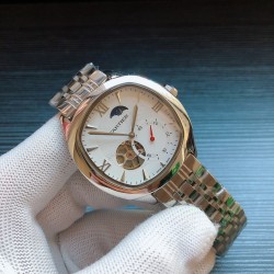 卡地亚-CARTIER D6 新品帅气多功能设计搭载两针半 尊贵大气～绅士风范，高端矿物质防刮镜面玻璃， 配置316L精钢表壳，耐磨316精钢表带/进口小牛皮表带，全自动进口机械机芯     尺寸：42mm12mm  三杰精致推荐男士机械腕表 SJ为你精心打造超真实实物图拍摄