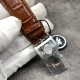 颜值第一！ZF出品。IWC 葡7 V5版 最新机芯、万国IWC－葡萄牙系列 七日链 葡七 自动机械机芯 独立小秒针 真动能指示 蓝宝石玻璃 牛皮表带42mm[色][色]出货实拍