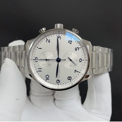 今日推荐万国 葡计 白钢 41mm 7750机 顶级品质 出货实拍✈️