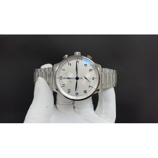 今日推荐万国 葡计 白钢 41mm 7750机 顶级品质 出货实拍✈️