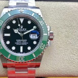 新款 ROLEX 劳力士 水鬼 41mm全新壳型正品开模（不是拿40mm壳改的），搭载全新3235机芯。新款黑水鬼 新款绿水鬼41mm！