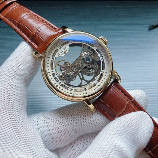 浪琴 Longines B21 精品男士腕表,劲爆镂空设计,技艺精湛,独具匠心,尊贵大气,绅士风范。采用全自动机械机芯,顶级316精钢表壳,进口小牛皮表带,矿物质超强镜面,尺寸43*13 三杰精致推荐男士机械腕表 SJ为你精心挑选超真实实物图拍摄 浪琴 Longines B21 精品男士腕表,劲爆镂空设计,技艺精湛,独具匠心,尊贵大气,绅士风范。采用全自动机械机芯,顶级316精钢表壳,进口小牛皮表带,矿物质超强镜面,尺寸43*13 三杰精致推荐男士机械腕表 SJ为你精心挑选超真实实物图拍摄
