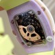 实拍 理查德米勒 RichardMille 糖果棉花糖 最新爆款 bon bon系列最稀有的作品!克服传统工艺打破模式!钟表最受尊敬的技术之一。不是所有人的嫁妆,棉花糖运动曲线和颜色,它们是诱人的。有了理查德米勒,实现了把棉花糖戴在你的手腕上!白色陶瓷加上黄粉绿搪瓷表盘,RM-07柔和的颜色创造了一个组合...甜蜜!糖果店的一次旅行,一个让人难以置信的艺术品。你会戴上它吗? 实拍 理查德米勒 RichardMille 糖果棉花糖 最新爆款 bon bon系列最稀有的作品!克服传统工艺打破模式!钟表最受尊敬的技术之一。不是所有人的嫁妆,棉花糖运动曲线和颜色,它们是诱人的。有了理查德米勒,实现了把棉花糖戴在你的手腕上!白色陶瓷加上黄粉绿搪瓷表盘,RM-07柔和的颜色创造了一个组合...甜蜜!糖果店的一次旅行,一个让人难以置信的艺术品。你会戴上它吗?