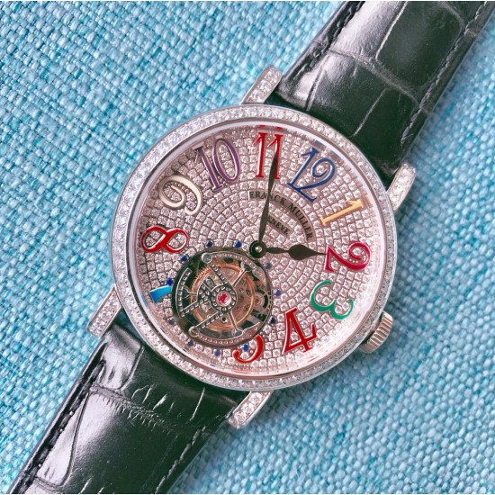 实拍 新品上市 法兰克穆勒 FRANCK MULLER 完美无瑕的设计,FM陀飞轮腕表震撼上市。腕表采用镂空式布局设计。机芯全貌一目了然,将复杂和神秘的陀飞轮装置完美显现。【重点介绍】采用精准稳定的海鸥陀飞轮手动机芯。丰满的机械感,。不仅将陀飞轮的机械美体现恰当,更是将她的神秘一览无遗的完美展示。【精彩细节】360度无死角镜面抛光,完美表达陀飞轮腕表高端大方的气质。意大利小牛皮表带,材质柔软,佩戴透气舒适,完美还原正品感觉。TW出品FM---GIGA陀飞轮,给您带来不一样的奢华体验! 实拍 新品上市 法兰克穆勒 FRANCK MULLER 完美无瑕的设计,FM陀飞轮腕表震撼上市。腕表采用镂空式布局设计。机芯全貌一目了然,将复杂和神秘的陀飞轮装置完美显现。【重点介绍】采用精准稳定的海鸥陀飞轮手动机芯。丰满的机械感,。不仅将陀飞轮的机械美体现恰当,更是将她的神秘一览无遗的完美展示。【精彩细节】360度无死角镜面抛光,完美表达陀飞轮腕表高端大方的气质。意大利小牛皮表带,材质柔软,佩戴透气舒适,完美还原正品感觉。TW出品FM---GIGA陀飞轮,给您带来不一样的奢华体验!