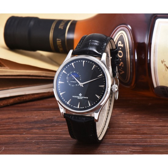 最新款江诗丹顿(Vacheron Constantin)传承系列9位24时真日⭐️月星辰全面推出,成功商务人士必备,采用全自动进口机芯(零返修、零故障)顶级316精钢表壳,原装按扣 进口小牛皮,锅盖玻璃,做工一流,型男必备。送礼极佳,先下手为强! 最新款江诗丹顿(Vacheron Constantin)传承系列9位24时真日⭐️月星辰全面推出,成功商务人士必备,采用全自动进口机芯(零返修、零故障)顶级316精钢表壳,原装按扣 进口小牛皮,锅盖玻璃,做工一流,型男必备。送礼极佳,先下手为强!