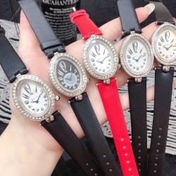 2019新款Breguet-宝玑那不勒斯皇后系列！  史上最强最美 绝对值得拥有的一款 拱桥弧形、表盘用天然白色珍珠母贝 阿拉伯数字时符 经典的蓝钢宝玑指针，完美复刻 那不勒斯皇后款 绝对的女神气质名媛款 最重要的是百搭得来不失少女心 必入款❗带上一秒变女神，各种派对，晚会，聚会，约会，发布会，让你BlingBling