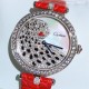 实拍 卡地亚-Cartier，狠货来袭，全真镶钻字面，瑞士石英机芯，加厚蓝宝石镜面[强]搭配美洲鳄鱼皮带[耶]尺寸35mm，超级漂亮、时尚不容错过！