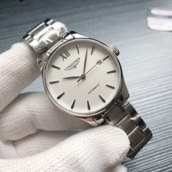 浪琴 LONGINES J21  浪琴百年纪念款 今日推荐 又是一款机芯质量耐用长达10年的原装进口8215机械机芯的好表 意大利进口小牛皮带 原装蝴蝶扣 39mm11mm 进口8215机心 瑞机壳套 原版复刻1比1  高端大气上档次 请认准独家品质