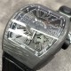 法兰克穆勒 FRANCK MULLER,透过特殊处理工序将碳纤维的超轻优雅与夜光粒子的特性完美糅合,将两种材质的特性发挥得淋漓尽致,在表壳内呈现前所未见如宇宙般的景象。 在夜幕低垂之时,展现充满未来感的外型,令人耳目一新。碳纤维表壳饰以夜光细节,令这款腕表更前卫时尚。搭载9015机芯,质量稳定。tw厂出品,出货实拍 法兰克穆勒 FRANCK MULLER,透过特殊处理工序将碳纤维的超轻优雅与夜光粒子的特性完美糅合,将两种材质的特性发挥得淋漓尽致,在表壳内呈现前所未见如宇宙般的景象。 在夜幕低垂之时,展现充满未来感的外型,令人耳目一新。碳纤维表壳饰以夜光细节,令这款腕表更前卫时尚。搭载9015机芯,质量稳定。tw厂出品,出货实拍