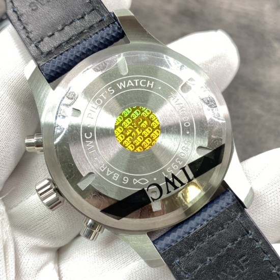 【出货实拍】zf厂新品 万国IWC 飞行员系列  新款飞计  377730  搭载7750机芯  43毫米直径！出货实拍