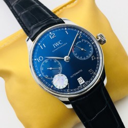【ZF Factory销量神器】市场最高版本 葡7 万 国IWC－葡萄牙系列 七日链  1⃣️搭载定制版自动机械机芯！2⃣️独立小秒针，真动能指示！3⃣️蓝宝石玻璃镜面！4⃣️定制版意大利牛皮表带，原装扣子！5⃣️直径42毫米！ZF出品 必属精品 欢迎您的品鉴！