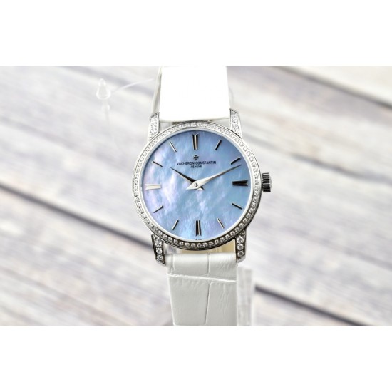 实拍 TK新品江诗丹顿传袭超薄系列-Vacheron Constantin 专为女神打造的,奢华时尚,采用进口316钢表壳,搭配原装进口9015机芯(0返修),天然蓝宝石玻璃镜面,直径33mm,超薄工艺7.8mm,超强防水30米,竹节纹进口小牛皮表带, 实拍 TK新品江诗丹顿传袭超薄系列-Vacheron Constantin 专为女神打造的,奢华时尚,采用进口316钢表壳,搭配原装进口9015机芯(0返修),天然蓝宝石玻璃镜面,直径33mm,超薄工艺7.8mm,超强防水30米,竹节纹进口小牛皮表带,