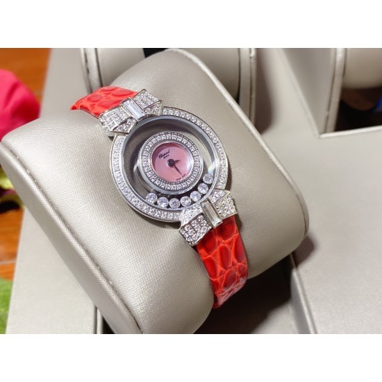 实拍 (蝴蝶结)chopard-happy Sport 萧邦HAPPY DIAMONDS系列快乐钻 腕表蓝宝石玻璃镜面 原厂瑞士石英机芯 镜面内自由滑动快乐钻 钻石围绕表盘回旋起舞 制作精巧双层透明跳跃时尚的设计风格,完美女性的前卫、大方、秀气的特质,内、外蓝宝石玻璃 ,微型按调EAT瑞士石英机,表壳直径约28mm 实拍 (蝴蝶结)chopard-happy Sport 萧邦HAPPY DIAMONDS系列快乐钻 腕表蓝宝石玻璃镜面 原厂瑞士石英机芯 镜面内自由滑动快乐钻 钻石围绕表盘回旋起舞 制作精巧双层透明跳跃时尚的设计风格,完美女性的前卫、大方、秀气的特质,内、外蓝宝石玻璃 ,微型按调EAT瑞士石英机,表壳直径约28mm