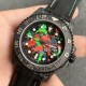 Diw新作勞力士超限量GMT-MASTER II Diw团队重新制作了碳纤维表壳,同时包含表圈、面盘等零件也全都是碳纤维材质,其中碳纤维表圈上数字刻度首次采用全新碳纤维植丁技术(非填油)塑造丰富视觉层次,质感细腻。透视底盖可清楚展示正反快速调日历的劳力士专属cal.3186机芯。搭配柔软魔术贴表带和一体碳纤维表扣。首批量产提供4种颜色表盘可选,5种不同颜色风格表带。 Diw新作勞力士超限量GMT-MASTER II Diw团队重新制作了碳纤维表壳,同时包含表圈、面盘等零件也全都是碳纤维材质,其中碳纤维表圈上数字刻度首次采用全新碳纤维植丁技术(非填油)塑造丰富视觉层次,质感细腻。透视底盖可清楚展示正反快速调日历的劳力士专属cal.3186机芯。搭配柔软魔术贴表带和一体碳纤维表扣。首批量产提供4种颜色表盘可选,5种不同颜色风格表带。