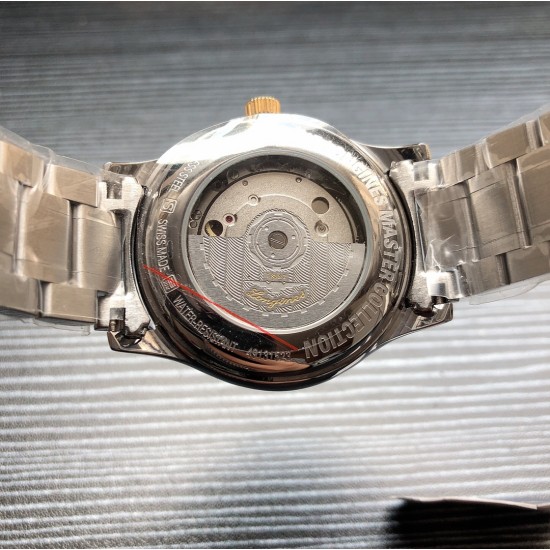 2019浪琴官网新品v2版本浪琴 LONGINES L33 名匠系列月相 市场上唯一一家官方1:1复刻版本，不惜成本[强]升级瑞机壳套字面，原装月相，区别市场普通版本 配置全自动机械机芯，316L精钢，蓝宝石镜面，尺寸39.5mm专柜同步，SJ出品让表又再次刷新高性价比的购表体验