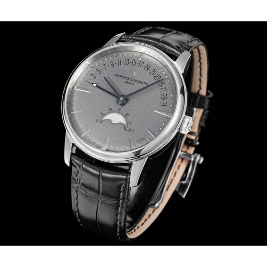 全新升级版Vacheron constantin 经典之美品鉴江诗丹顿传承逆跳日历款腕表 型号4010U/000R-B329。盘面设计独树一帜,功能简单实用。采用自制Cal.2460 R31L/1机芯 直径42.5毫米 。搭配意大利牛皮原装表扣,佩戴更舒适,简敛精致不失优雅,经典传承 永不过时 全新升级版Vacheron constantin 经典之美品鉴江诗丹顿传承逆跳日历款腕表 型号4010U/000R-B329。盘面设计独树一帜,功能简单实用。采用自制Cal.2460 R31L/1机芯 直径42.5毫米 。搭配意大利牛皮原装表扣,佩戴更舒适,简敛精致不失优雅,经典传承 永不过时