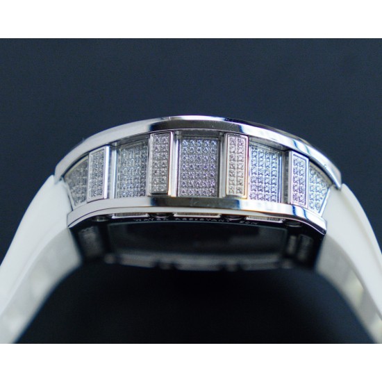 理查德米勒 RICHARD MILLE 最新升級特别版 抛光亮壳 让你体验最亮鬼头 带出最经典的RM052鬼头经典传奇 永不落后 镂空骷髅头腕表.骷髅头轮廓突出,造型霸气不羁,具有震撼人心的魅力。搭配艳耀色彩的真皮轻便表带,更拉风,更前卫。缤纷盛夏,换上短袖T恤的你,腕间搭上鲜艳的表款,是不是很吸睛?尺寸43x50mm ⚠️请认准独家品质 理查德米勒 RICHARD MILLE 最新升級特别版 抛光亮壳 让你体验最亮鬼头 带出最经典的RM052鬼头经典传奇 永不落后 镂空骷髅头腕表.骷髅头轮廓突出,造型霸气不羁,具有震撼人心的魅力。搭配艳耀色彩的真皮轻便表带,更拉风,更前卫。缤纷盛夏,换上短袖T恤的你,腕间搭上鲜艳的表款,是不是很吸睛?尺寸43x50mm ⚠️请认准独家品质