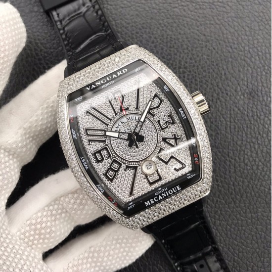 法兰克 穆勒 ❤️Franck Muller V45 SC DT系列⌚️54*42*15mm 瑞士2824全自动机械机芯 蓝光镀膜玻璃 316精钢鑫表壳 3D立体字面 牛皮表带底部橡胶 针扣 糅合运动设计风格 中间完美弧线夹层设计 尽显绅士品味 一如既往的酷 法兰克 穆勒 ❤️Franck Muller V45 SC DT系列⌚️54*42*15mm 瑞士2824全自动机械机芯 蓝光镀膜玻璃 316精钢鑫表壳 3D立体字面 牛皮表带底部橡胶 针扣 糅合运动设计风格 中间完美弧线夹层设计 尽显绅士品味 一如既往的酷