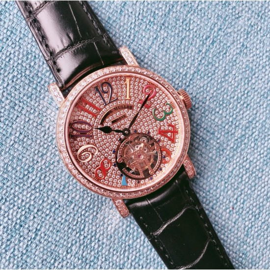 实拍 新品上市 法兰克穆勒 FRANCK MULLER 完美无瑕的设计,FM陀飞轮腕表震撼上市。腕表采用镂空式布局设计。机芯全貌一目了然,将复杂和神秘的陀飞轮装置完美显现。【重点介绍】采用精准稳定的海鸥陀飞轮手动机芯。丰满的机械感,。不仅将陀飞轮的机械美体现恰当,更是将她的神秘一览无遗的完美展示。【精彩细节】360度无死角镜面抛光,完美表达陀飞轮腕表高端大方的气质。意大利小牛皮表带,材质柔软,佩戴透气舒适,完美还原正品感觉。TW出品FM---GIGA陀飞轮,给您带来不一样的奢华体验! 实拍 新品上市 法兰克穆勒 FRANCK MULLER 完美无瑕的设计,FM陀飞轮腕表震撼上市。腕表采用镂空式布局设计。机芯全貌一目了然,将复杂和神秘的陀飞轮装置完美显现。【重点介绍】采用精准稳定的海鸥陀飞轮手动机芯。丰满的机械感,。不仅将陀飞轮的机械美体现恰当,更是将她的神秘一览无遗的完美展示。【精彩细节】360度无死角镜面抛光,完美表达陀飞轮腕表高端大方的气质。意大利小牛皮表带,材质柔软,佩戴透气舒适,完美还原正品感觉。TW出品FM---GIGA陀飞轮,给您带来不一样的奢华体验!