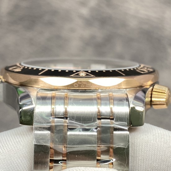 【VS出品】欧米茄 海马300M 316精钢材质打造！间玫瑰金钢带款！8800机 42MM！金灿灿，这个颜色好看！出货实拍