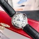 卡地亚 「 Cartier 」原装1:1复刻 、凸面弧形表壳,扭索雕纹表盘,剑形指针,在卡地亚制表世界中,Ballon Bleu 蓝气球腕表以风格细腻,格调高雅著称。 卡地亚 「 Cartier 」原装1:1复刻 、凸面弧形表壳,扭索雕纹表盘,剑形指针,在卡地亚制表世界中,Ballon Bleu 蓝气球腕表以风格细腻,格调高雅著称。