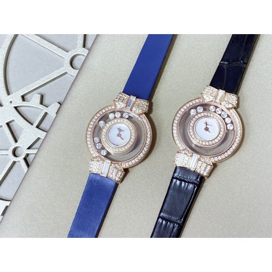 实拍 (蝴蝶结)chopard-happy Sport 萧邦HAPPY DIAMONDS系列快乐钻 腕表蓝宝石玻璃镜面 原厂瑞士石英机芯 镜面内自由滑动快乐钻 钻石围绕表盘回旋起舞 制作精巧双层透明跳跃时尚的设计风格,完美女性的前卫、大方、秀气的特质,内、外蓝宝石玻璃 ,微型按调EAT瑞士石英机,表壳直径约28mm 实拍 (蝴蝶结)chopard-happy Sport 萧邦HAPPY DIAMONDS系列快乐钻 腕表蓝宝石玻璃镜面 原厂瑞士石英机芯 镜面内自由滑动快乐钻 钻石围绕表盘回旋起舞 制作精巧双层透明跳跃时尚的设计风格,完美女性的前卫、大方、秀气的特质,内、外蓝宝石玻璃 ,微型按调EAT瑞士石英机,表壳直径约28mm