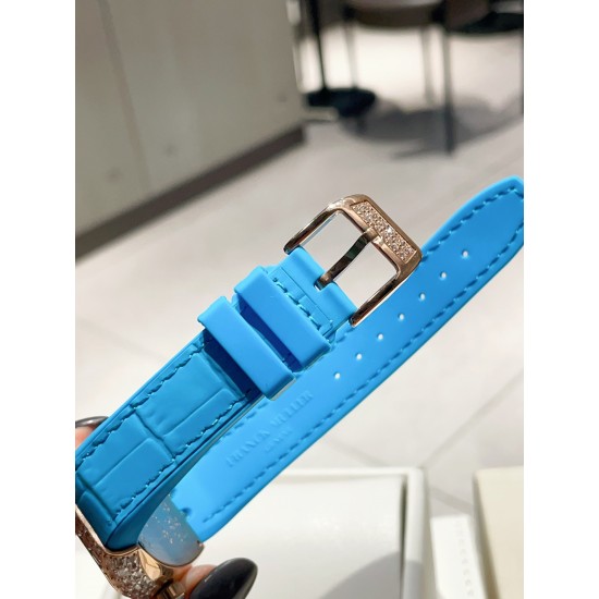 法兰克穆勒 V32 ABF 法穆兰 女装游艇新款 32mm 完美尺寸 搭配瑞士原装机芯 品质保证