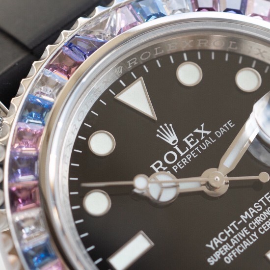 ‼️‼️ ROLEX 劳力士 游艇名仕42MM表径隐藏款226679TBR正式上线,全球限量款。嵌T型冰糖钻与糖果钻,珠宝级镶嵌工艺! ‼️‼️ ROLEX 劳力士 游艇名仕42MM表径隐藏款226679TBR正式上线,全球限量款。嵌T型冰糖钻与糖果钻,珠宝级镶嵌工艺!