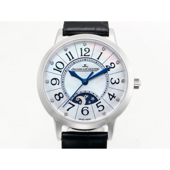 TW出品:积家约会系列自动机械图为女表 【尺寸】尺寸34mm 厚度10mm【机芯】搭载进口9015机改原装cal.898A自动上链机芯(不是加夹板)【表带】搭配进口意大利牛皮表带 【显示指针】顶级烧钢兰指针 具昼夜显示功能 TW出品:积家约会系列自动机械图为女表 【尺寸】尺寸34mm 厚度10mm【机芯】搭载进口9015机改原装cal.898A自动上链机芯(不是加夹板)【表带】搭配进口意大利牛皮表带 【显示指针】顶级烧钢兰指针 具昼夜显示功能