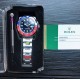 N厂 复刻 ROLEX 劳力士 GMT MASTERⅡ 格林尼治型 116719-BLRO 两地时间腕表 格林尼治2 搭载904L精钢表壳 黑色陶瓷表圈 第二时区刻度电镀18K金 蓝宝石镜面 黑色表盘 蓝色夜光刻度 3285与3186机芯 时针单独调 GMT针在时针表面 折叠保险表扣(有20mm可调) 40mm 三杰精致推荐瑞士男士机械腕表 SJ为你精心挑选超真实实物图拍摄 N厂 复刻 ROLEX 劳力士 GMT MASTERⅡ 格林尼治型 116719-BLRO 两地时间腕表 格林尼治2 搭载904L精钢表壳 黑色陶瓷表圈 第二时区刻度电镀18K金 蓝宝石镜面 黑色表盘 蓝色夜光刻度 3285与3186机芯 时针单独调 GMT针在时针表面 折叠保险表扣(有20mm可调) 40mm 三杰精致推荐瑞士男士机械腕表 SJ为你精心挑选超真实实物图拍摄
