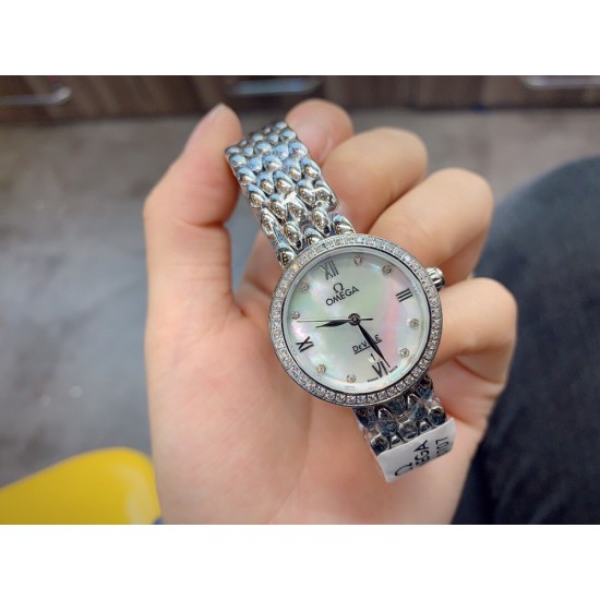OMEGA 欧米茄 小水滴  瑞士机芯  尺寸28mm！