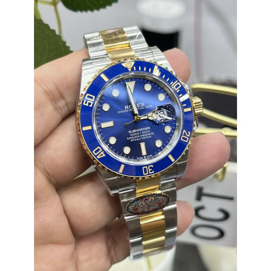 ROLEX 劳力士 间金蓝水鬼 ～