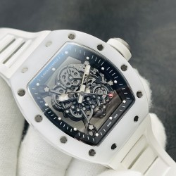 【ZF Factory2023墙裂推荐】市场最高版本理查德目前最对版的RM55硬汉腕表！1⃣️定制版RM.RMUL3机芯，时轮和分轮随着对时而运动！2⃣️超轻全身陶瓷壳套！3⃣️直径42MM！ZF Factory2023匠心力作 欢迎各位表友品鉴！