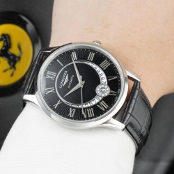 『臻品推荐』新品发布[玫瑰]浪琴-LONGINES独家首发-----❤不忘初心 追求品质 精准细致     ✔️瑞机壳套 精致做工 超强深度防水机芯:顶级稳定西铁城8215全自动机械表壳:顶级版316L精钢表扣:皮带针扣玻璃:高硬度矿物质水晶玻璃直径:原装尺寸40mm11mm[色]完美呈现 品质上乘，手感独特，送礼自戴首选[鼓掌]〔----用心，所以更完美 〕