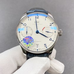 颜值第一！IWC 葡7 V5版 最新机芯、万国IWC－葡萄牙系列 七日链 葡七 自动机械机芯 独立小秒针 真动能指示 蓝宝石玻璃 42mm！zf厂出品，出货实拍