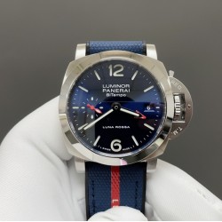 今日推荐沛纳海Pam1404 白壳蓝面 40mm 机 顶级品质 出货实拍✈️