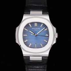 【“薄”大精深 从“芯”出发】全新升级V2版本 PATEK 。PHILPPE——鹦鹉螺5711/1A系列强势回归。1：1全新开模修正三件套壳 厚度仅9mm，修正了以往偏厚的现象，使之佩戴更贴合手腕。搭载全新定制版9015改原装CaI.324 S C洗花机芯。突破了无加夹板的情况下摆轮位置同步正品！定制级的人体工程学表带 修正了表带的铰链部分...[更多]