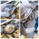 实物拍摄品牌：欧米茄-OMEGA  类型：[酷]男士腕表表壳：316精钢（做工优质）表带：进口小牛皮/316精钢（两种可选）机芯：高级定制全自动机械机芯（走时稳定）玻璃：高级强化镀膜镜面尺寸：直径43mm，厚度13mm