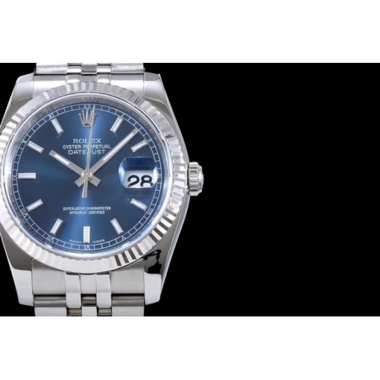 少量到货AR超强神作 ROLEX DATEJUST超级904L最强V2升级版日志型36系列腕表，表壳表带运用超级904L铸造而成，并行代购版DATEJUST，完美修正十年间所有副本的不足和缺陷，36mm表径，搭载3135机并搭配正品代购包装物料，重新定义最高品质的DATEJUST副本[拳头]        最强版A级副本DATEJUST[AR出品]