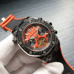 品牌：爱彼-Audemars Piguet系列：皇家橡树系列 A42 款式：AP 男士多功能机械腕表机芯型号：全自动多功能机械机芯表径：42毫米表壳 材质：316精钢鑫表壳表镜材质：蓝宝石玻璃 三杰精致推荐男士机械腕表 SJ为你精心打造超真实实物图拍摄