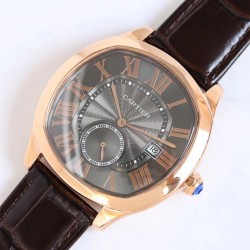 独家购买正品开模！Cartier 卡地亚DRIVE DE CARTIER系列 WGNM0003 尺寸41mm，搭载原装1904PS-MC机械机芯，以卓越造型成就经典，再添阳刚典雅篇章．卓尔不群的枕形线条利落大方，多切面尖晶石表冠，球状形兰宝石防炫镜面、兰宝石透视底！
