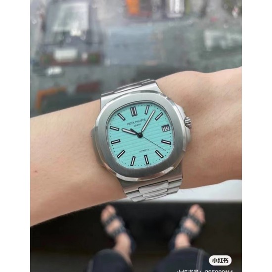 百达翡丽蒂芙尼联名款鹦鹉螺Ref57119015改324机芯
