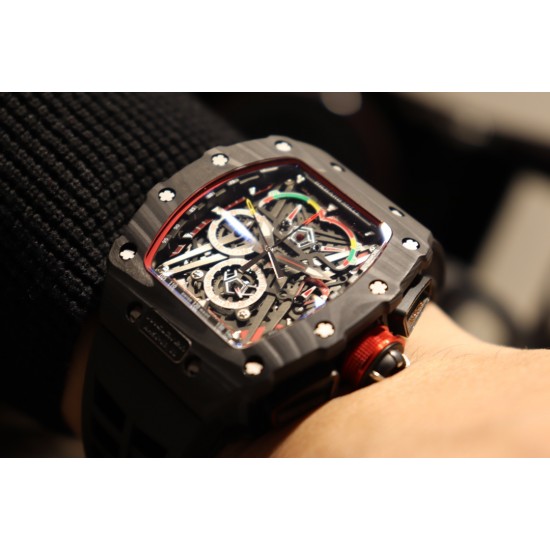 理查德米勒 Richard Mille⌚️碳纤维壳43*50毫米 一如既往防水胶带配原装折叠扣 极具个性与夸张的表壳表盘设计只为遇见个性独特的你 一如既往的酷 ! 理查德米勒 Richard Mille⌚️碳纤维壳43*50毫米 一如既往防水胶带配原装折叠扣 极具个性与夸张的表壳表盘设计只为遇见个性独特的你 一如既往的酷 !